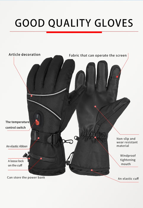 Heated Gloves by ICERANGERS Upgraded, Rechargeable – Perfect for Winter’s Challenges