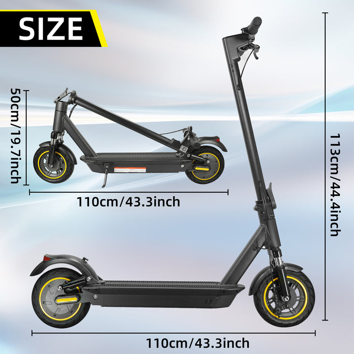 W4MAX Elsparkcykel 33km/h - Suspension