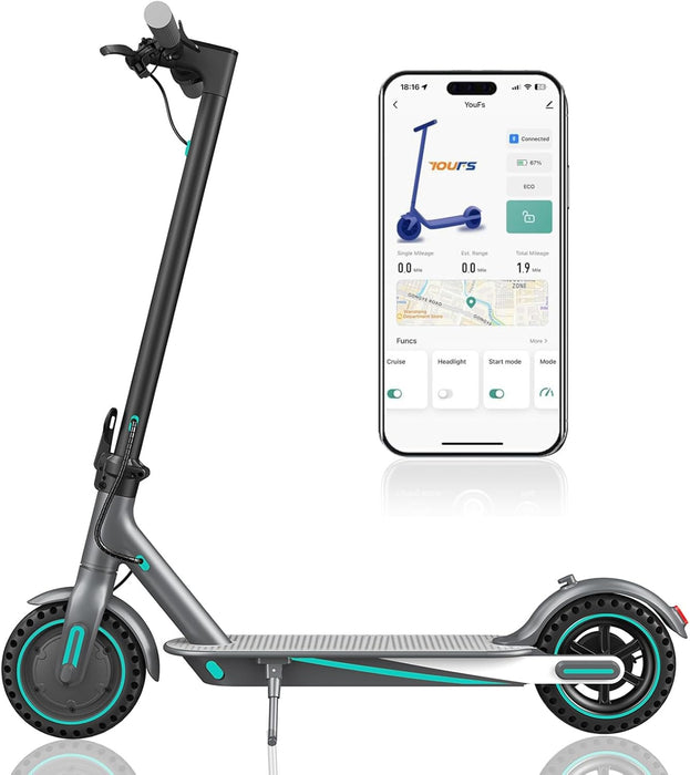 OOK-TEK V8 KickScooter Electric Scooter - 30km/h electric bike kick scooter