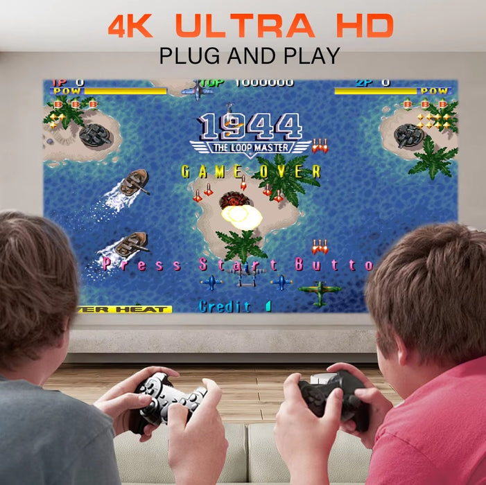 RETRO Game Console with 20,000 Games and Included 4K Projector